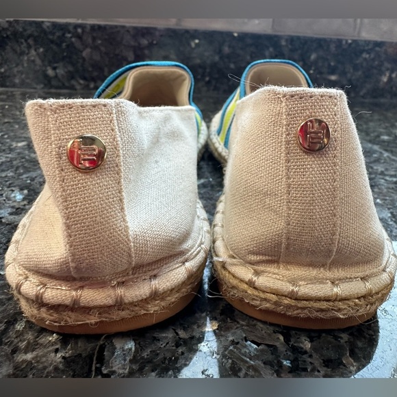 London Fog Collection Kariah Logo Slip On Espadrille Shoes Women’s Size 7.5 - Picture 6 of 10